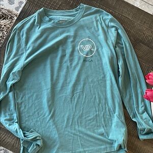 RVCA Aqua Long Sleeve Tee Mens Small